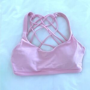Lululemon Free to Be Bra Pink Size 4